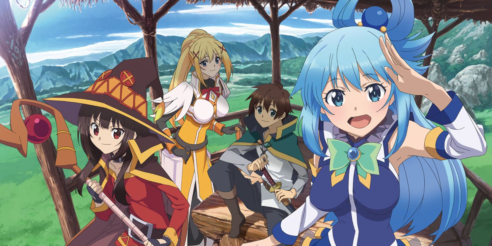 Idade dos personagens de Konosuba pt 2 #Anime #review #fypシ #konosuba